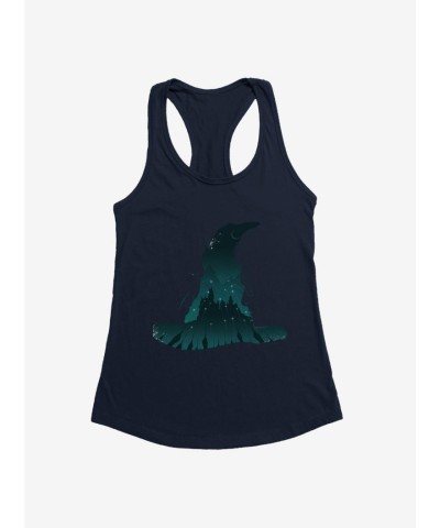 Harry Potter Sorting Hat Graphic Junior Tank Top for Girls