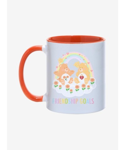 Care Bears Ceramic Friendship Mug - 11oz Orange Rim