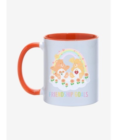 Care Bears Ceramic Friendship Mug - 11oz Orange Rim
