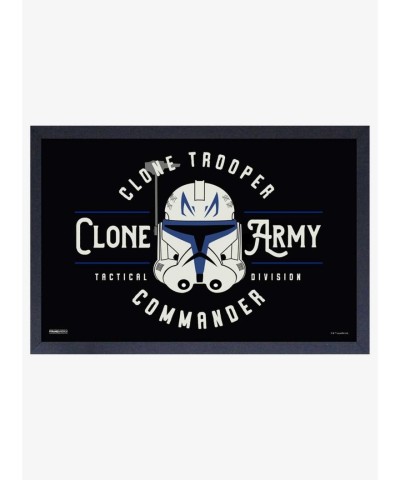 Star Wars Clone Army Wall Art - Framed MDF Print for Fans