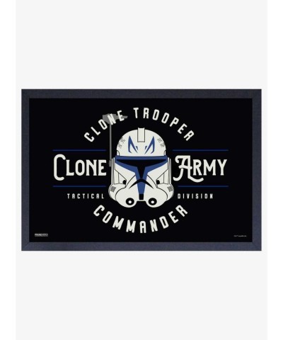Star Wars Clone Army Wall Art - Framed MDF Print for Fans