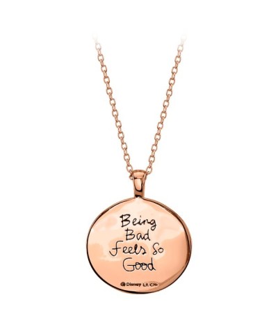 Poison Apple Rose Gold Pendant Necklace for Women - Inspired by Snow White