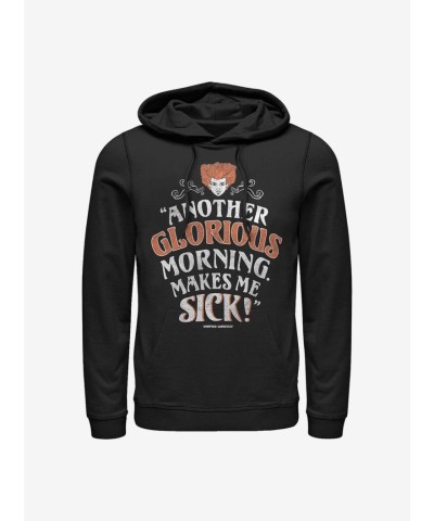 Disney Hocus Pocus Unisex Hoodie - Black Winnie Quote
