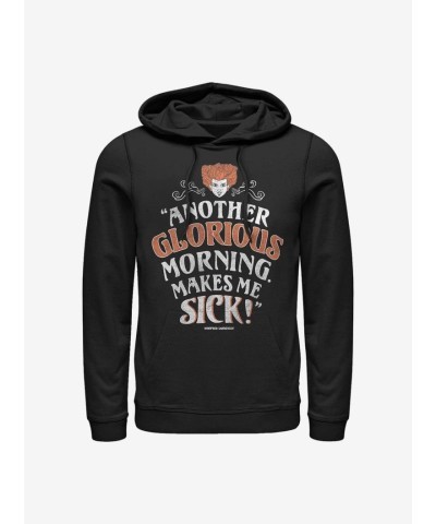 Disney Hocus Pocus Unisex Hoodie - Black Winnie Quote