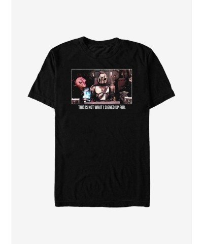 Star Wars Mandalorian Squad Goals Unisex T-Shirt - Black
