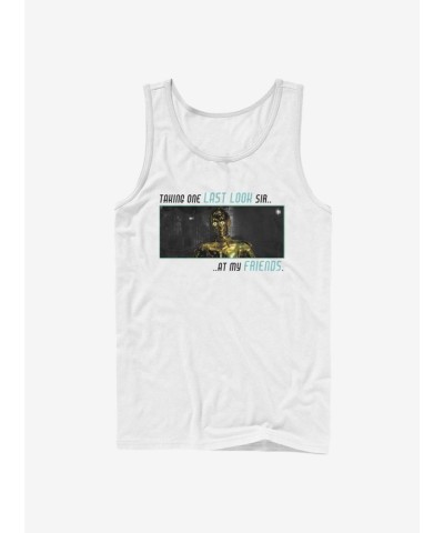 Star Wars Iconic White Tank Top for Men