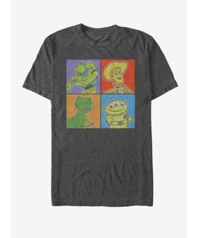 Disney Pixar Toy Story Fun Block Party Unisex T-Shirt - Black