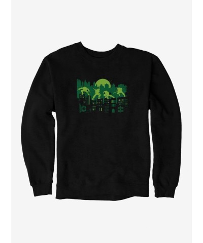 Teenage Mutant Ninja Turtles Men's NYC Skyline Fleece Sweatshirt
