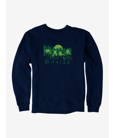 Teenage Mutant Ninja Turtles Men's NYC Skyline Fleece Sweatshirt