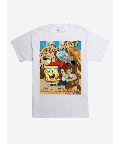 SpongeBob SquarePants Adventure Hiking T-Shirt for Men