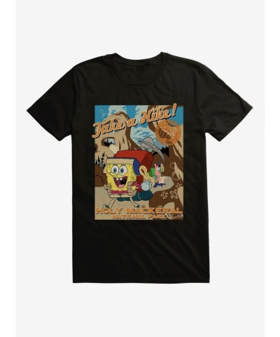 SpongeBob SquarePants Adventure Hiking T-Shirt for Men