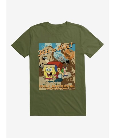 SpongeBob SquarePants Adventure Hiking T-Shirt for Men