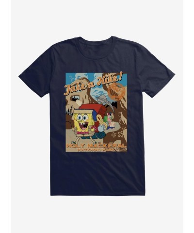 SpongeBob SquarePants Adventure Hiking T-Shirt for Men