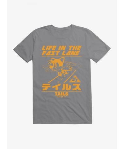 Sonic The Hedgehog Tails Fast Lane Lightweight Cotton T-Shirt for Men