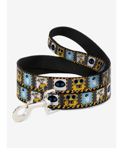 Disney Pixar Wall-E & Eve Inspired Pose Face Hazard Blocks Dog Leash