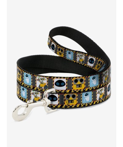 Disney Pixar Wall-E & Eve Inspired Pose Face Hazard Blocks Dog Leash