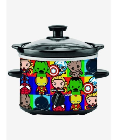 Marvel Avengers Kawaii 2-Quart Ceramic Slow Cooker