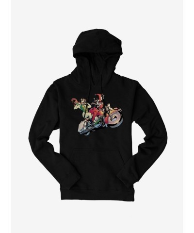 DC Comics Batman Harley Quinn Poison Ivy Hoodie - Men's Comfortable Joyride Fleece
