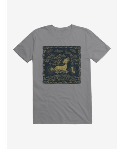 Fantastic Beasts Qilin Flying Print Men's T-Shirt