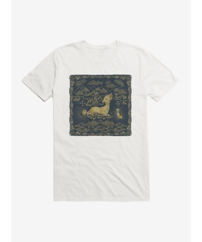 Fantastic Beasts Qilin Flying Print Men's T-Shirt
