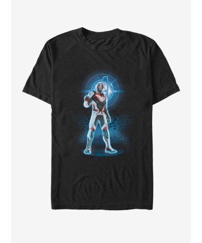 Marvel's Avenger Ant-Man Men's Cotton T-Shirt - Black