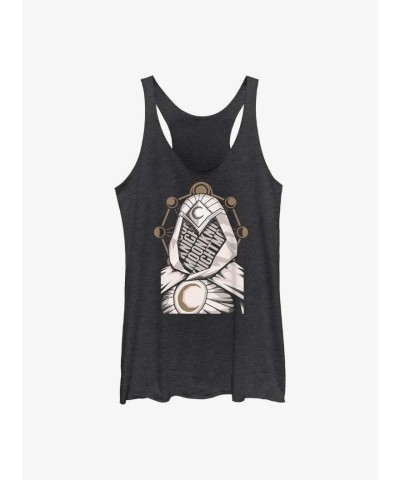 Marvel Moon Knight Graphic Tank Top for Girls - Black