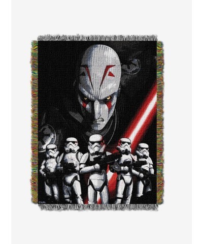 Star Wars Rebel Storm Woven Throw Blanket