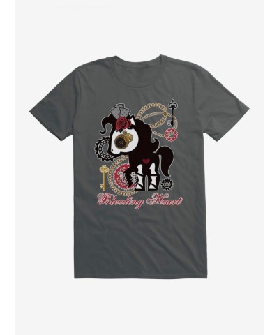 Skelanimals Men's Lightweight Bleeding Heart Graphic Tee