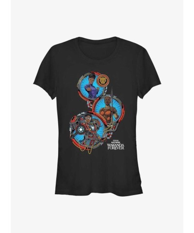 Marvel Wakanda Warrior Women's T-Shirt - Black
