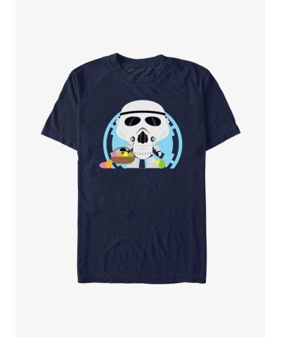 Star Wars Stormtrooper Easter Egg T-Shirt - Lightweight Blue Men's