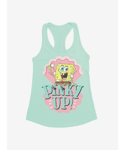 SpongeBob SquarePants Pinky Up Girls Cotton Jersey