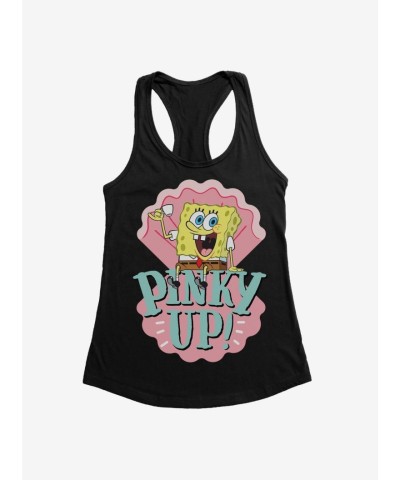 SpongeBob SquarePants Pinky Up Girls Cotton Jersey