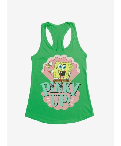 SpongeBob SquarePants Pinky Up Girls Cotton Jersey