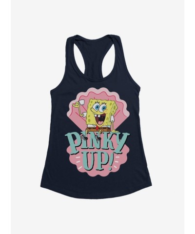 SpongeBob SquarePants Pinky Up Girls Cotton Jersey