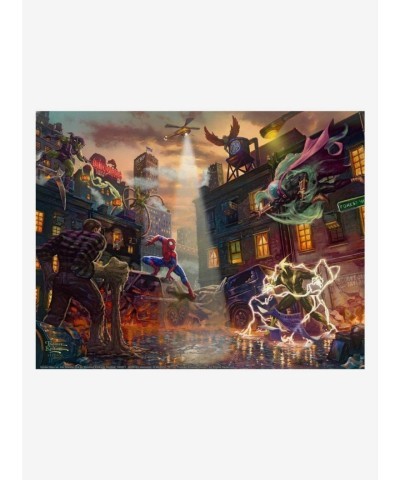 Marvel's Spider-Man vs. Sinister Six 11x14 Art Print by Thomas Kinkade Studios