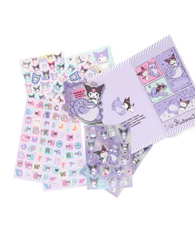 Kuromi Sticker Sheet Collection for Fans - 8 Sheets + 1 Die-Cut Sticker