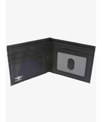 DC Comics Lantern Logo High-Density Canvas Men's Bifold Wallet