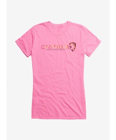 Harry Potter Gryffindor Courage Junior Girls T-Shirt