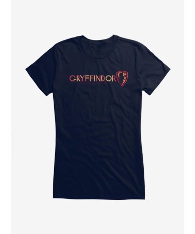 Harry Potter Gryffindor Courage Junior Girls T-Shirt