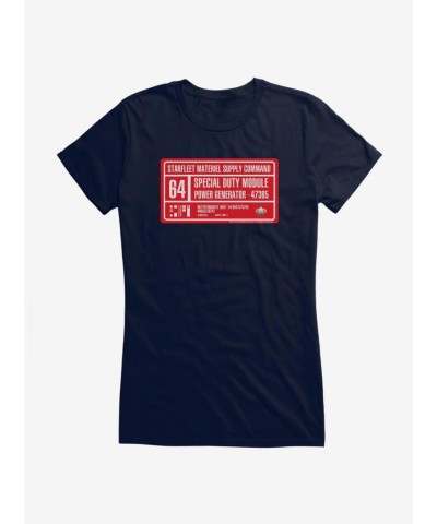 Star Trek DS9 Power Generator Tee for Girls