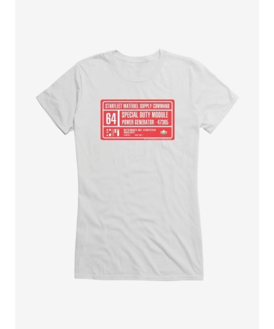 Star Trek DS9 Power Generator Tee for Girls