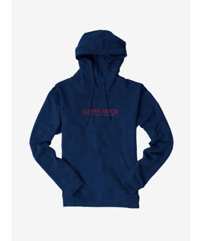 Harry Potter Gryffindor Bold Script Men's Hoodie