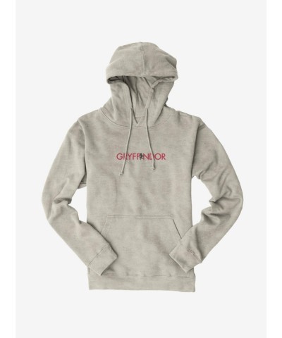 Harry Potter Gryffindor Bold Script Men's Hoodie