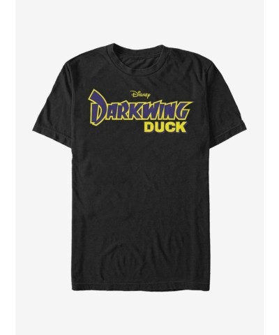 Disney Darkwing Duck Lightweight Cotton Logo T-Shirt for Men