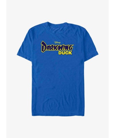 Disney Darkwing Duck Lightweight Cotton Logo T-Shirt for Men