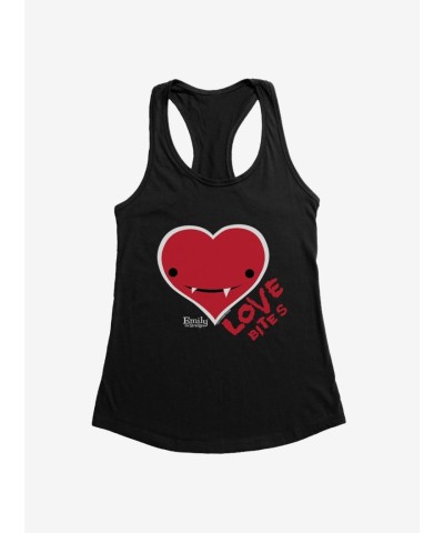 Emily Strange Love Bites Lightweight Cotton Polyester Girls Tank
