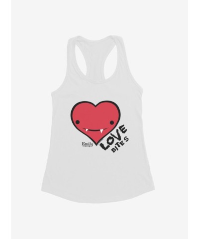 Emily Strange Love Bites Lightweight Cotton Polyester Girls Tank