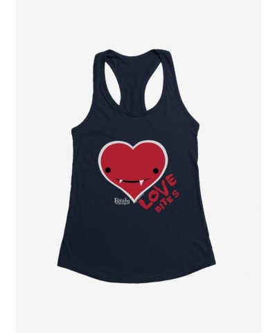 Emily Strange Love Bites Lightweight Cotton Polyester Girls Tank