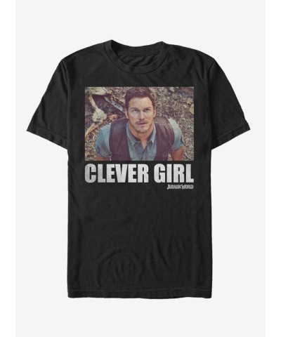 Grady Clever Girl T-Shirt - Stylish Black Tee for Girls