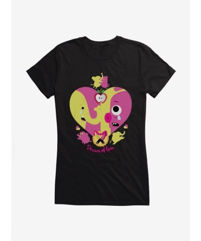 Adventure Time Dream of Love Comfortable Girls T-Shirt